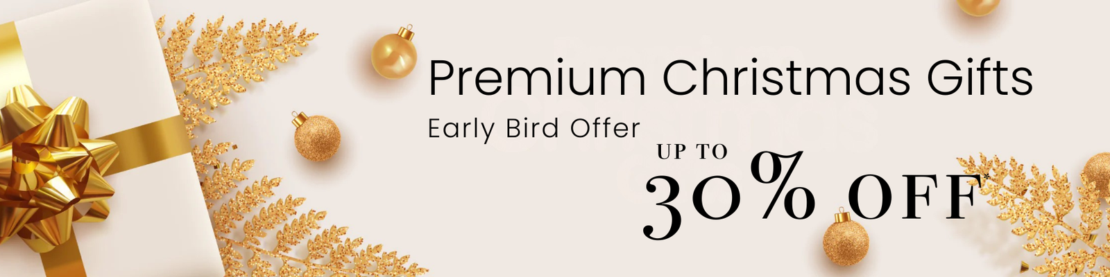 Christmas Gifts Sale Banner