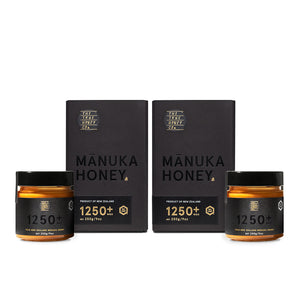 MGO 1250+ Manuka Honey Golden Pair Gift Set