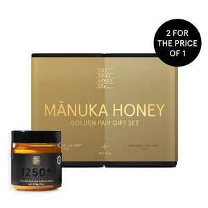 MGO 1250+ Golden Pair Gift Set Manuka Honey (26+UMF)