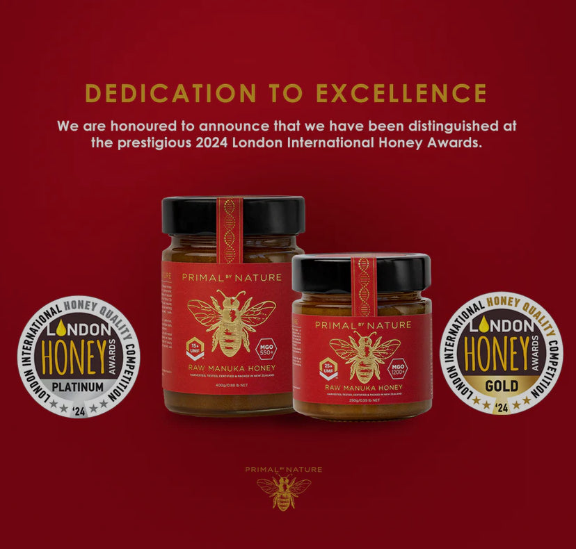 Primal by Nature 25+ UMF Manuka Honey 250gm