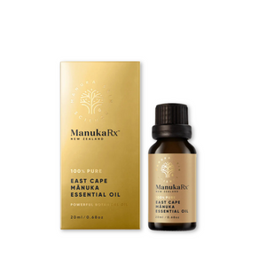 100% Pure East Cape Manuka Essential Oil - Face & Body | ManukaRx