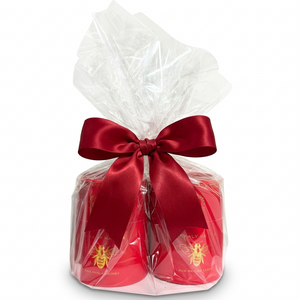 two primal by nature boxed honeys wrapped in clear packaging on a white background