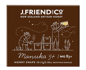Manuka 5+ / MG 83+ Honey - Manuka Honey | J Friend & Co
