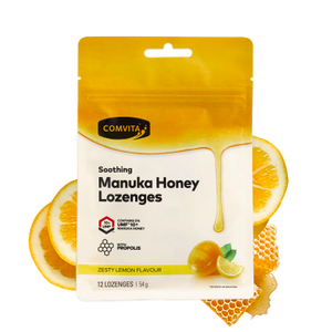 10+ UMF Manuka Honey & Propolis Lozenges - Lemon