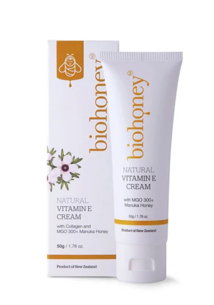Natural Vitamin E Cream - Face & Body | Biohoney