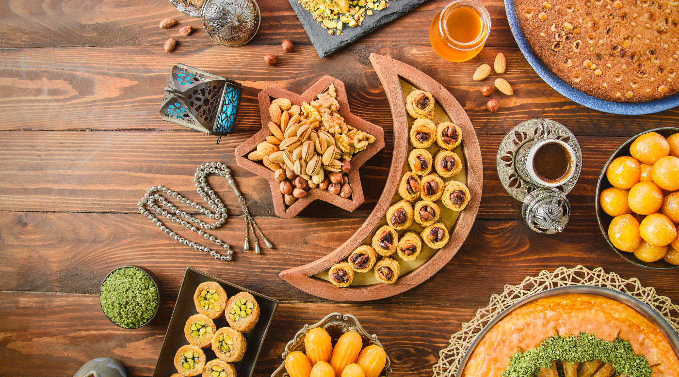 Ramadan Foods on a table: 5 Tips to Enjoy a Healthy Ramadan