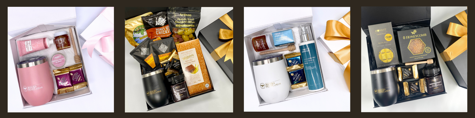 A selection of gifts from Manuka Honey of NZ