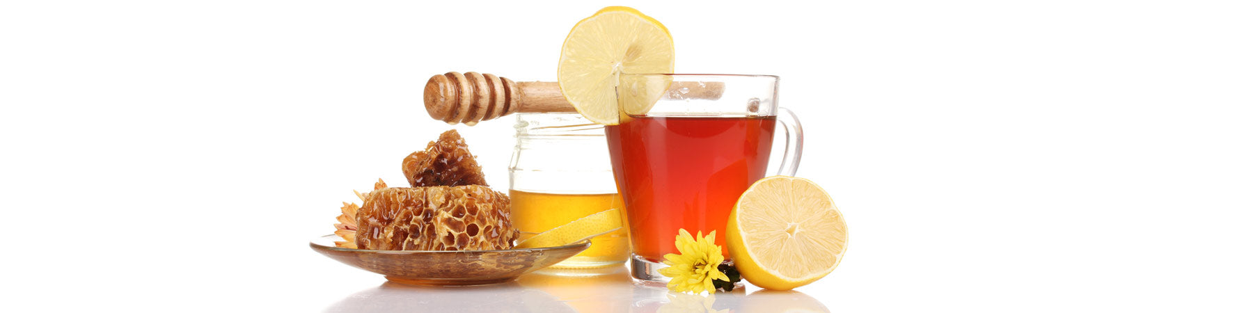 Natural Throat and Oral Health with Manuka Honey tea and lemon