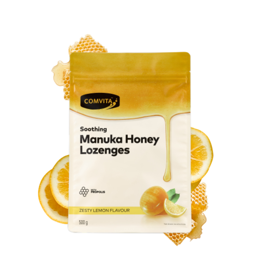 10+ UMF Manuka Honey & Propolis Lozenges - Lemon