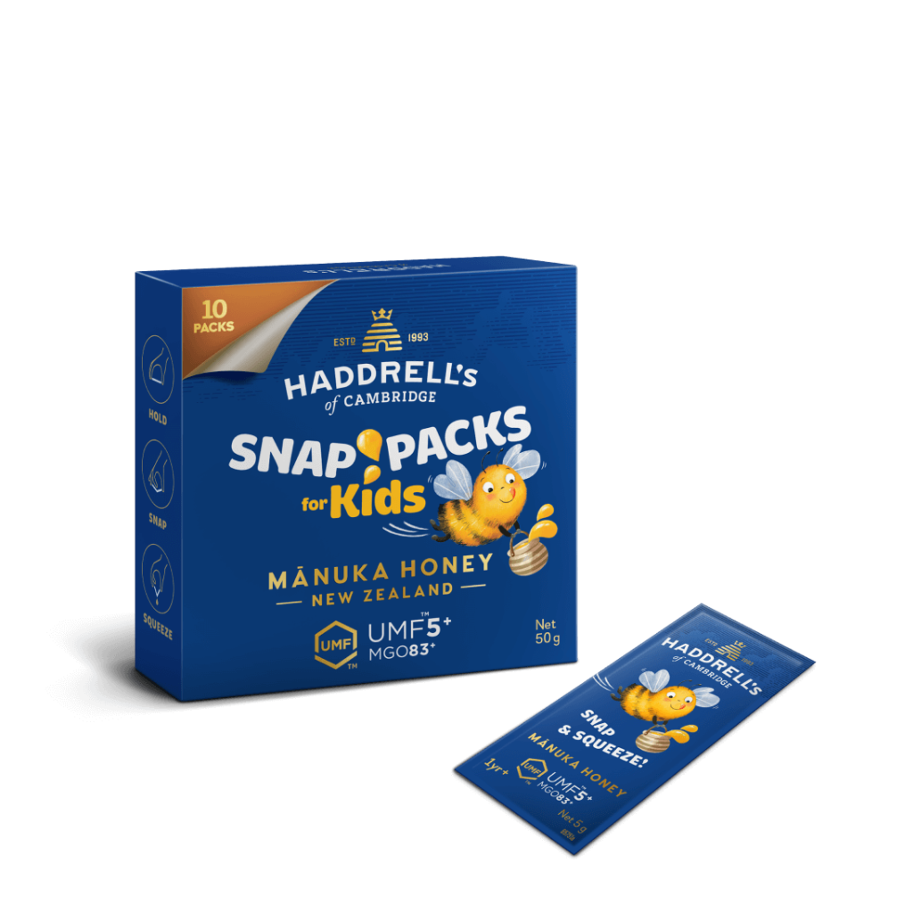 5+ UMF Manuka Honey Snap Packs For Kids - Manuka Honey of NZ