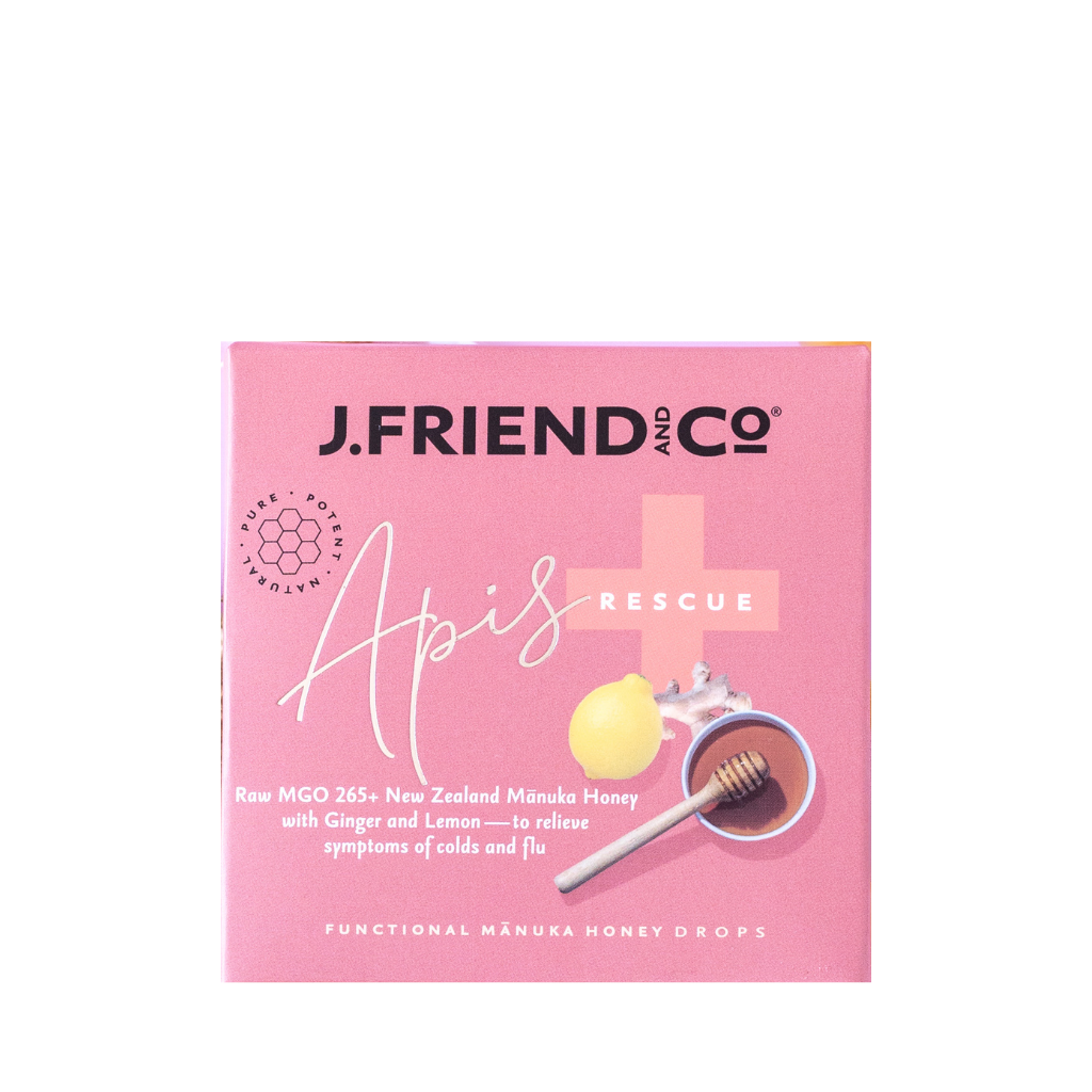 J.Friend rescue lozenges pink box