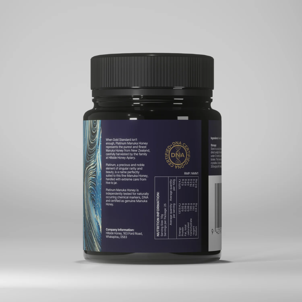 Platinum Manuka Honey brand MGO 263+