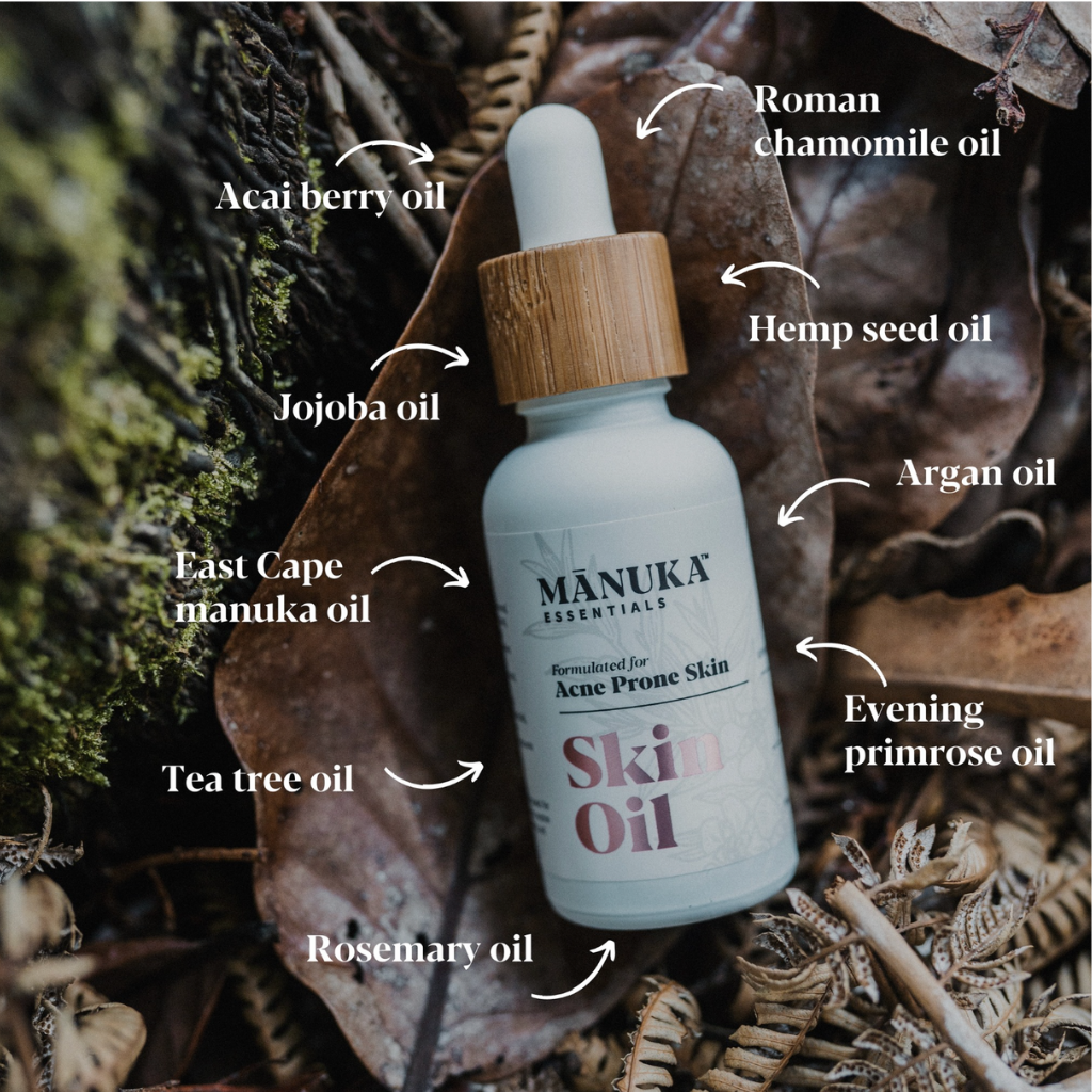 Manuka Essentials Acne Prone Skin Oil Ingredients