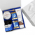 Gift set with skincare and honey products in a box
