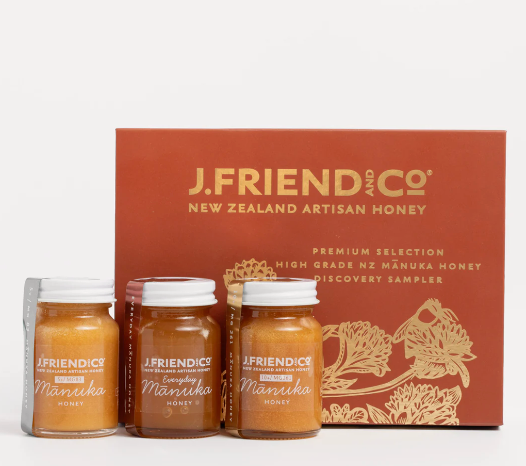 J.Friend Manuka Honey Sampler Jars 