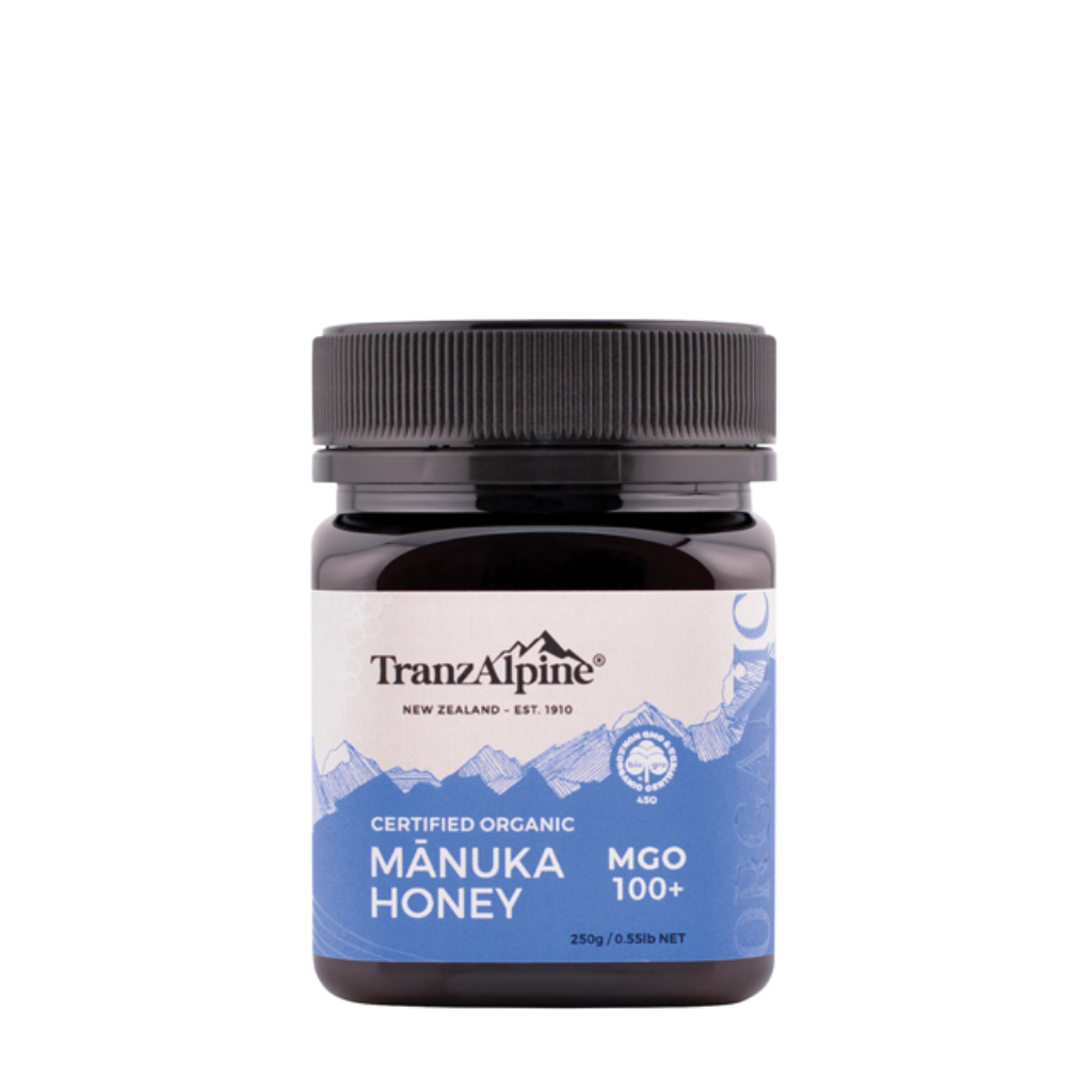MGO 100+ Organic Manuka Honey