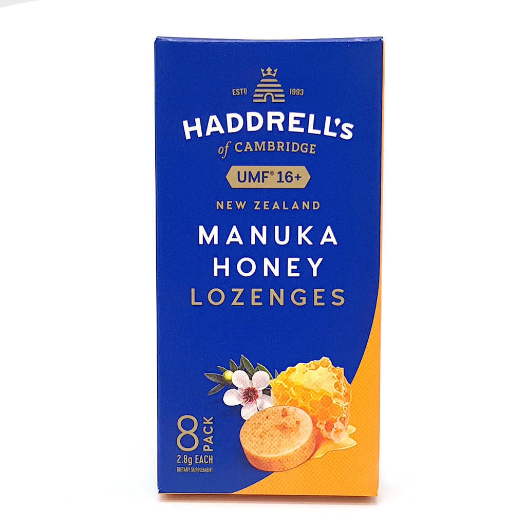 UMF 16+ Manuka Honey Lozenges - Health & Supplements | Haddrell's of Cambridge