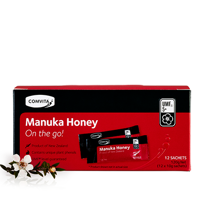 Comvita Manuka Honey UMF 5+ | convenient single serve packs 