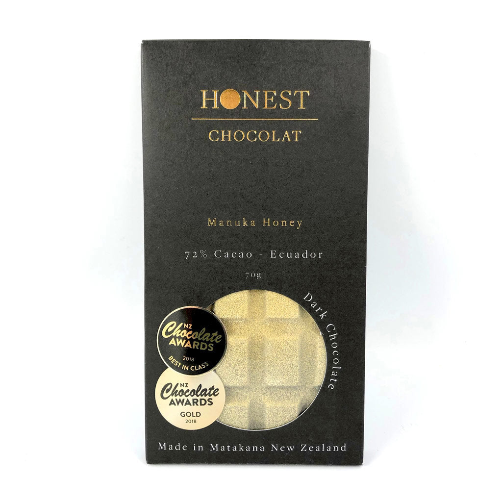Manuka Honey Filled Tablet Chocolate - Food & Drink | Honest Chocolat