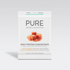 Whey Protein Concentrate - Salted Caramel + Manuka Honey