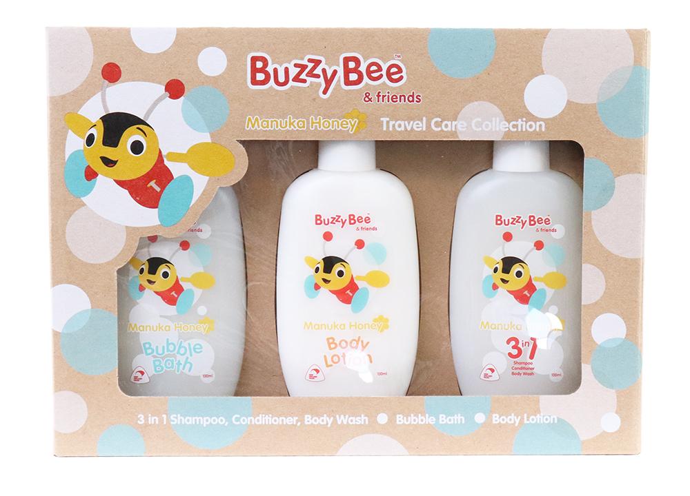 Manuka Honey Travel Care Collection - Babies & Kids | Buzzy Bee