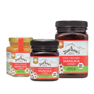 550+ MG Organic Manuka honey - Manuka Honey | TranzAlpine Honey NZ