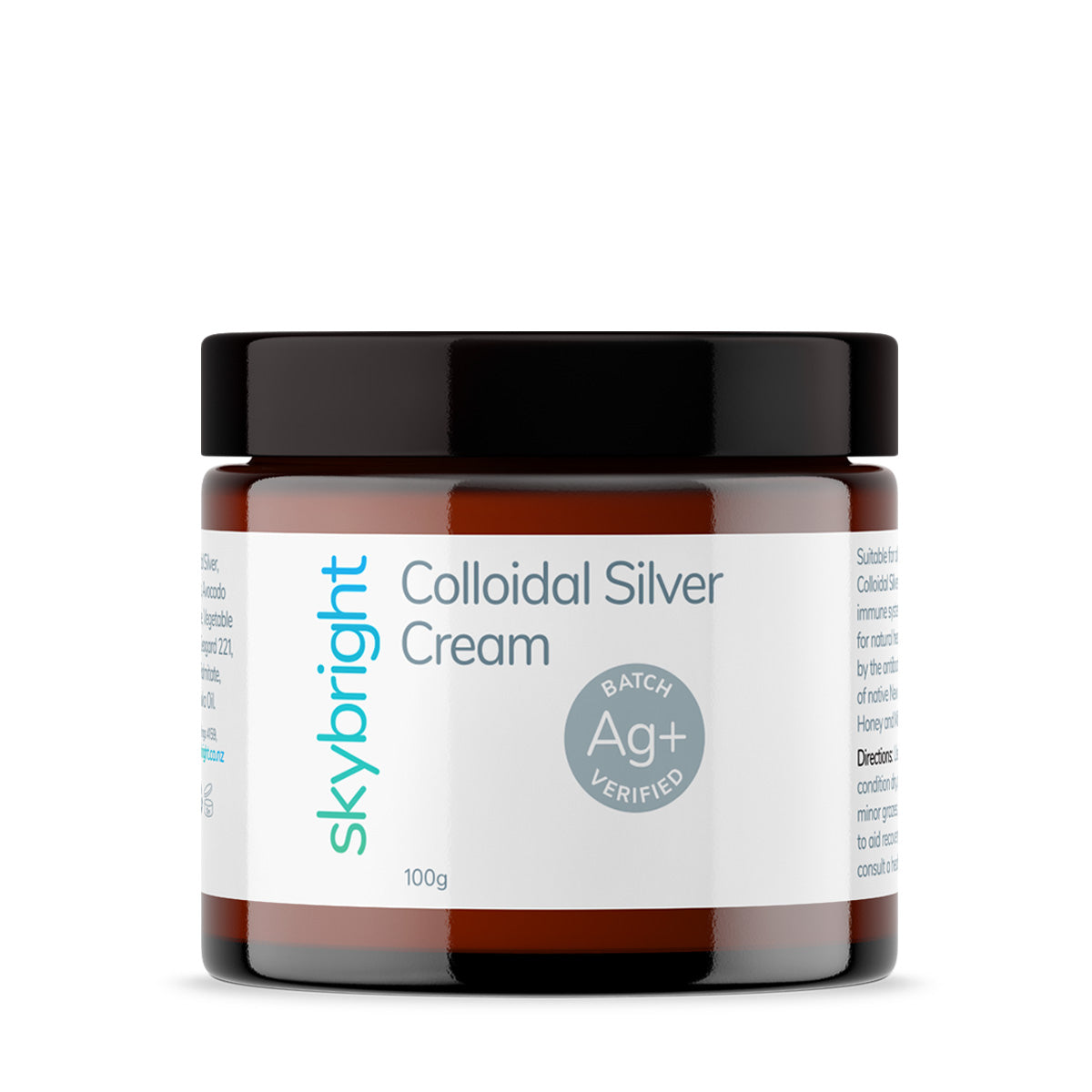 Colloidal Silver Cream - Face & Body | Skybright